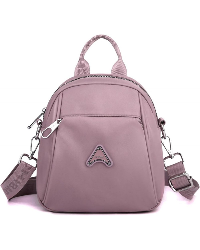 Shoulder bag, handbag, women's bag, nylon bag, women's cross-body bag Light Purple $22.34 Shoulder Bags