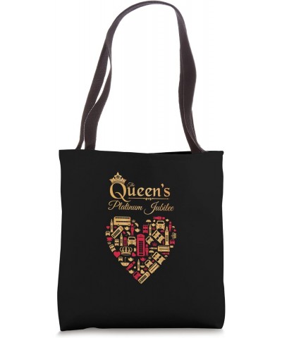 Queen's Platinum Jubilee 2022 Shirt - British Monarch Tote Bag $11.72 Totes