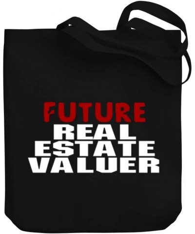 Future Real Estate Valuer Canvas Tote Bag 10.5" x 16" x 4 $21.59 Totes