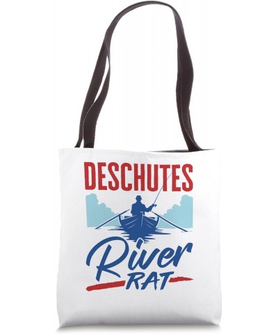 Deschutes River Rat Rafting Canoeing Fishing Boating Tote Bag $13.19 Totes