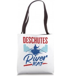 Deschutes River Rat Rafting Canoeing Fishing Boating Tote Bag $13.19 Totes