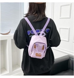 Small Backpack Purse for Women Womens Backpack Purse for Women Mini Backpack Purse Aesthetic Purse (Purple) (Pink) Purple $10...