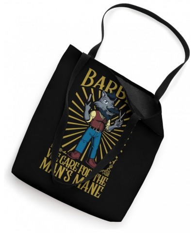 We care for the man's mane - Barbier Tote Bag $16.50 Totes