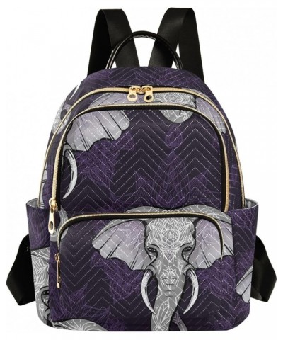 Mini Backpack Purse for Women Lightweight Girls Small Size Ethnic Elephant Head School Teens College Traveling Small $16.50 B...