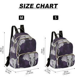 Mini Backpack Purse for Women Lightweight Girls Small Size Ethnic Elephant Head School Teens College Traveling Small $16.50 B...