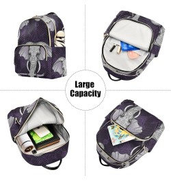 Mini Backpack Purse for Women Lightweight Girls Small Size Ethnic Elephant Head School Teens College Traveling Small $16.50 B...