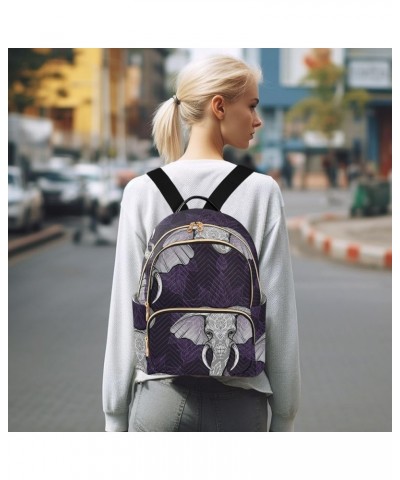 Mini Backpack Purse for Women Lightweight Girls Small Size Ethnic Elephant Head School Teens College Traveling Small $16.50 B...