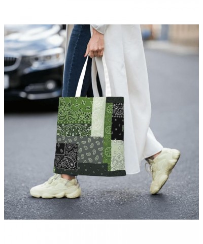 Paisley Single Shoulder Fashion Canvas Tote Shopping Bags Handbags For Men And Women Paisley2 $11.13 Totes