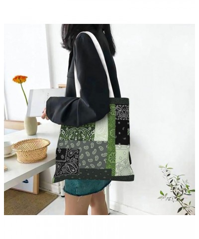 Paisley Single Shoulder Fashion Canvas Tote Shopping Bags Handbags For Men And Women Paisley2 $11.13 Totes