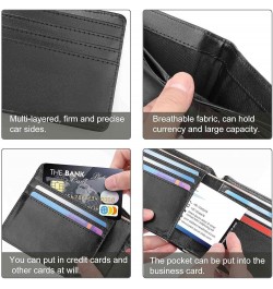 PU Leather Bifold Wallet Coin Purse Soft Stylish Credit Pass Case Card-Holder for Boy Girl Men Woman Money Storage Multi 12 $...