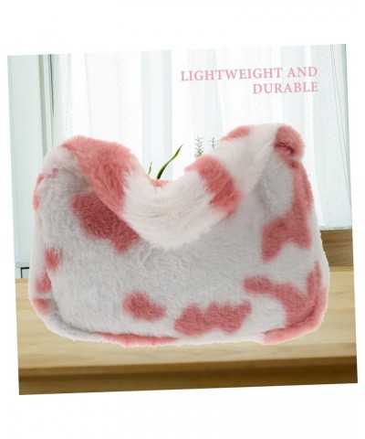 2pcs All Match Shoulder Bag Plush Texture Miss Small Wallet Pinkx3pcs $14.68 Shoulder Bags