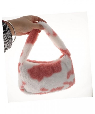 2pcs All Match Shoulder Bag Plush Texture Miss Small Wallet Pinkx3pcs $14.68 Shoulder Bags