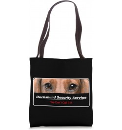 Dachshund Security Service Tote Bag $14.70 Totes