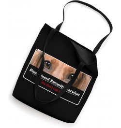 Dachshund Security Service Tote Bag $14.70 Totes