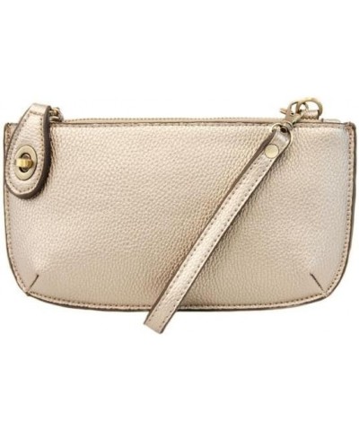 Women's Fashion Purse Mini Crossbody Wristlet Clutch Handbag Mettallic Pearl $22.05 Wristlets