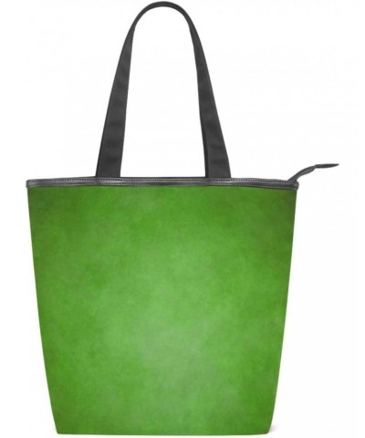 Bright Green Color Tote Handbag for Women Tote Bag, Canvas + leather Shoulder Bag, Hobo bag, Satchel Purse(237ri1c) $10.50 Totes