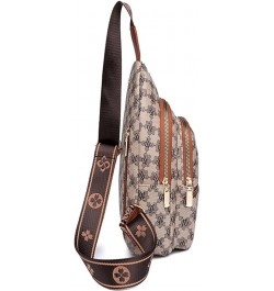 Women's Leopard Chest Bag Sling Bag for Women Sling Crossbody Bag Chest Backpack Bag Satchel Daypack Purse Dark-brown $17.84 ...