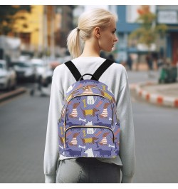 Backpack Purse for Women Cute Different Dogs Bones, Mini Fashion Backpack Cartoon Lightweight Casual Daypack Shoulder Bag Tra...