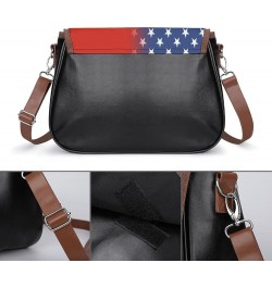 Retro Maine State Flag Leather Satchel Bag-Versatile Satchel for Women with Zipper Closure Style-20-6 $21.49 Shoulder Bags