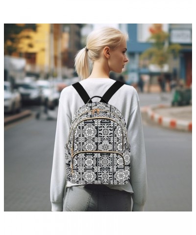 Graffiti Seamless Diagram Fashion Backpack Purse for Women, Casual Daypacks, Ladies Gift for Traveling Hiking Multicolor Medi...