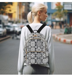 Graffiti Seamless Diagram Fashion Backpack Purse for Women, Casual Daypacks, Ladies Gift for Traveling Hiking Multicolor Medi...