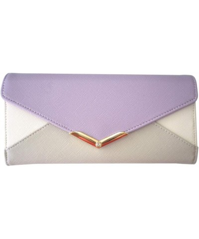 Long Wallet, V Shape, Bijou, Letter Plate, Cat JW0298.V Type B (PPL) $18.93 Wallets