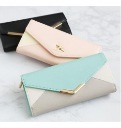 Long Wallet, V Shape, Bijou, Letter Plate, Cat JW0298.V Type B (PPL) $18.93 Wallets