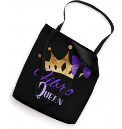 Pretty Fibro Queen design for women Fibromyalgia awareness Tote Bag $15.96 Totes