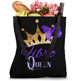 Pretty Fibro Queen design for women Fibromyalgia awareness Tote Bag $15.96 Totes