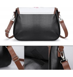 Printed Crossbody Bags Women City Leather Shoulder Bag Satchel Hobo Bags Trendy Three Horses Running Color6 $18.44 Hobo Bags