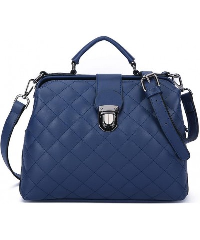 Women's Large Leather Tote Zip Travel, Work, Shoulder Wallets Crossbody Bags Handbags Blue $15.76 Totes