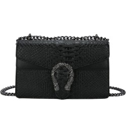 Shoulder Messenger Bag New European and American Underarm Small Square Bag Chain Women's Bag Fenhongse $21.16 Shoulder Bags