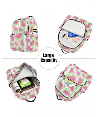 Watermelon Backpack Purse for Women Fashion Ladies Shoulder Bags Travel Bag Back Pack Weekend Bag,M Medium $19.59 Backpacks