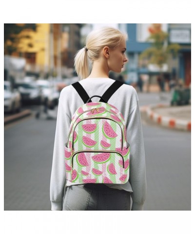 Watermelon Backpack Purse for Women Fashion Ladies Shoulder Bags Travel Bag Back Pack Weekend Bag,M Medium $19.59 Backpacks