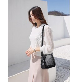 Women's bag vintage cross-body bag shoulder cross-body bag S Off-white $23.59 Crossbody Bags