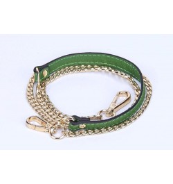 12MM Replacement Chain & Genuine Leather Shoulder Crossbody Straps for Handbags Purse Bags (Black) (Black) Green $9.85 Crossb...