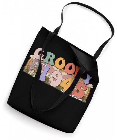 Groovy Since 1945 Retro Hippie 78th Birthday Tote Bag $13.13 Totes