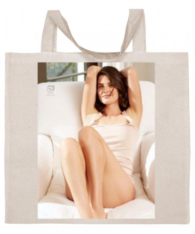 Cobie Smulders - Cotton Photo Canvas Grocery Tote Bag IDPP670822 $15.99 Totes