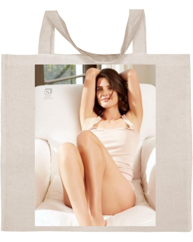 Cobie Smulders - Cotton Photo Canvas Grocery Tote Bag IDPP670822 $15.99 Totes