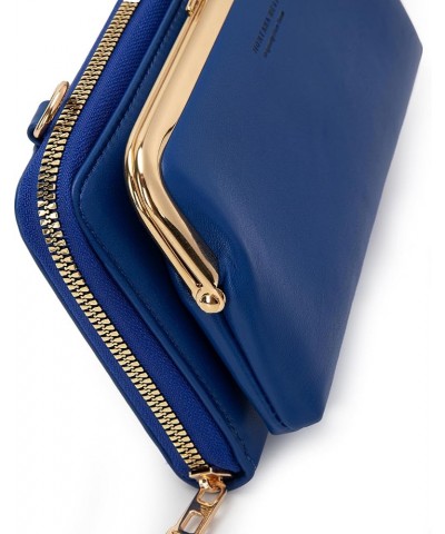 Small Crossbody Cell Phone Purse for Women RFID Blocking Cellphone Wallet Wallet Blue $8.84 Crossbody Bags