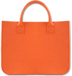 Large Capacity gift packaging bag felt storage bag Orange 40*30*20cm $10.39 Totes