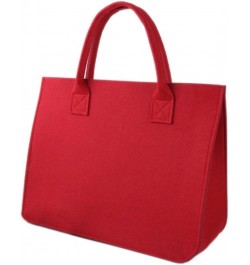 Large Capacity gift packaging bag felt storage bag Orange 40*30*20cm $10.39 Totes