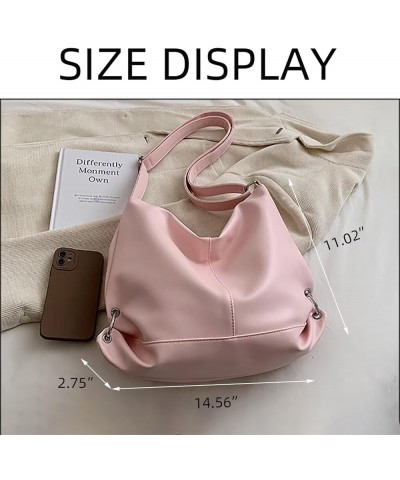 Leather Hobo Bag for Women Shoulder Handbag Designer Tote Purse Crossbody Bag Casual Work Bag Roomy Travel Purse Purple $16.2...