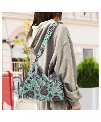 Bear Furry Tote Bag for Women Crossbody Bag Plush Underarm Bag Handbag with Zipper for Women Men $9.45 Totes