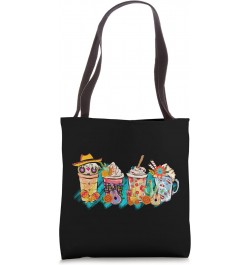 Sugar Skull Bebidas Mexican Dead Day of Dia De Los Muertos Tote Bag $16.80 Totes