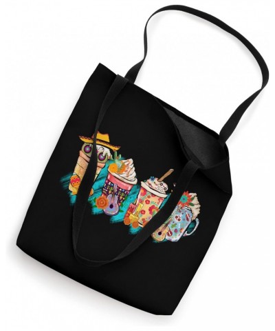 Sugar Skull Bebidas Mexican Dead Day of Dia De Los Muertos Tote Bag $16.80 Totes