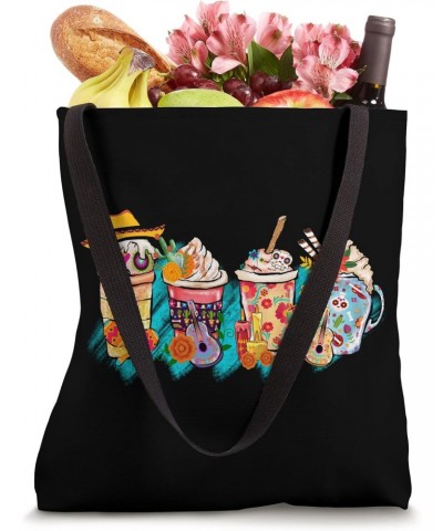 Sugar Skull Bebidas Mexican Dead Day of Dia De Los Muertos Tote Bag $16.80 Totes