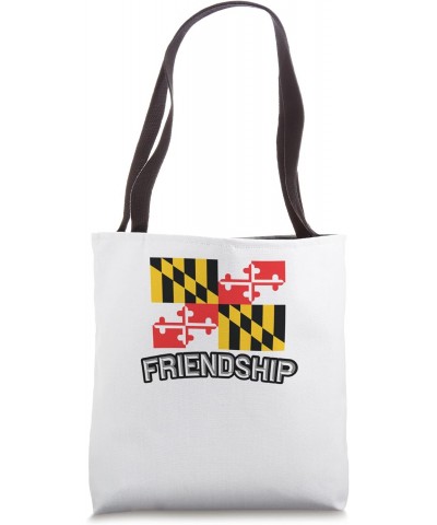 FRIENDSHIP - Maryland | MD City State USA - Cute Souvenir Tote Bag $13.80 Totes