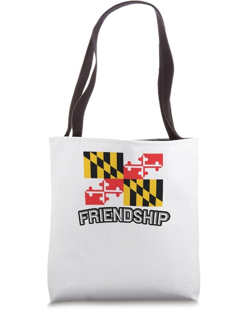 FRIENDSHIP - Maryland | MD City State USA - Cute Souvenir Tote Bag $13.80 Totes