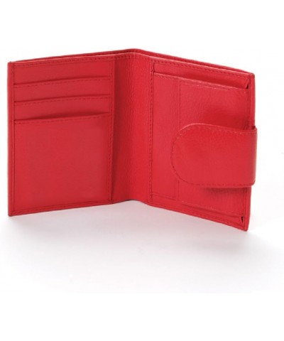 Pocket Sized Red Leather Wallet $14.96 Wallets